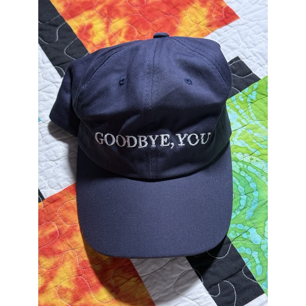 Netflix YOU Navy Blue Goodbye You Dad Hat Cap Joe Goldberg
